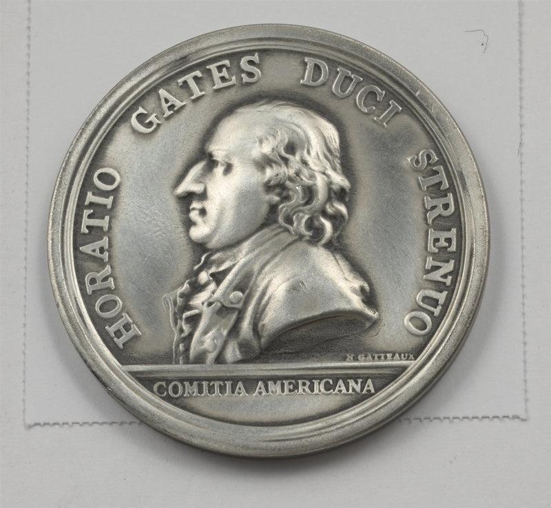 General Horatio Gates Congressional Medal clad P1913630