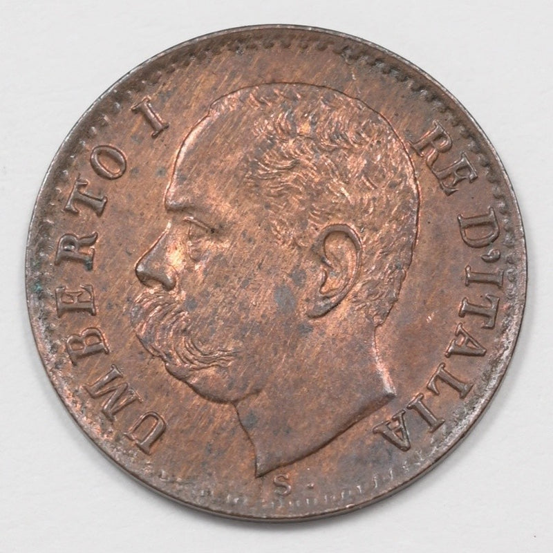Italy 1895-R Umberto I Centesimo P1513600