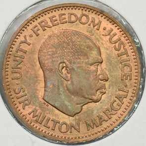 Sierra Leone 1964 1/2 Cent Fish animal P150158 combine shipping1