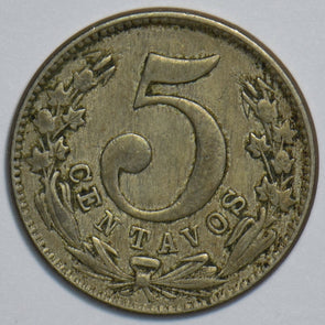 Colombia 1886 5 Centavos P290099 combine shipping1