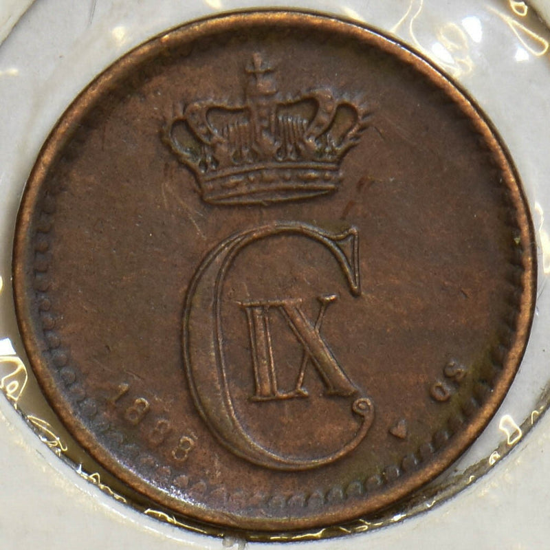 Denmark 1888 Ore Dolphin animal P490064 combine shipping0