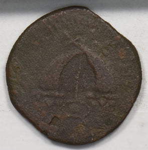 54-68CE Prutah Judaea Sepphoris (Diocaesarea) Time of Nero chalkous P490406 comb0