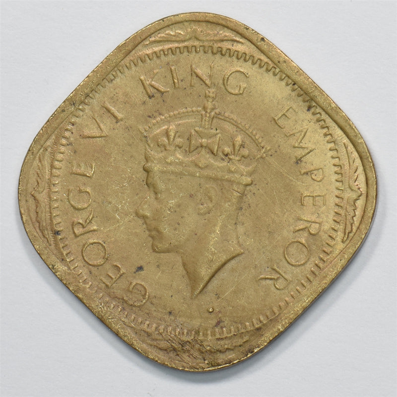 British India 1943 George VI 2 Annas P1511330