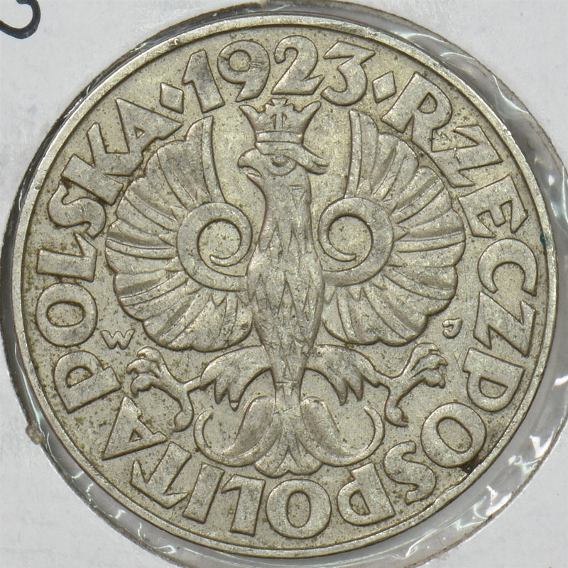Poland 1923 50 Croszy EF Eagle P190555 combine shipping0