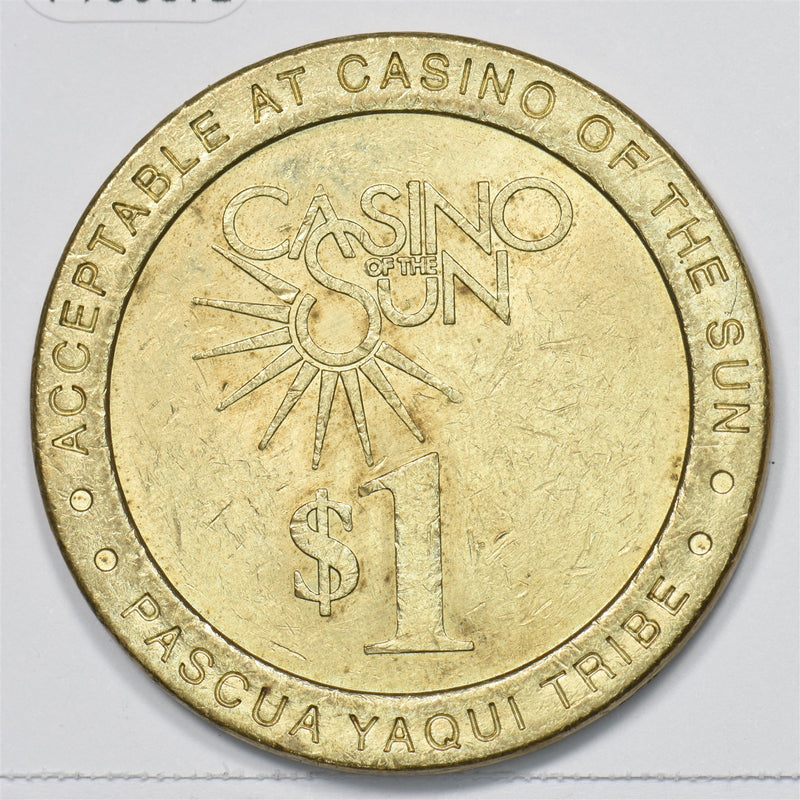 Casino of the Sun- Tuscan, Arizona $1 Token P9030720