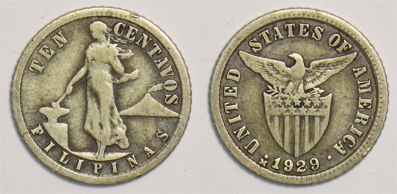 Philippines 1929 10 Centavos P190184 combine shipping0