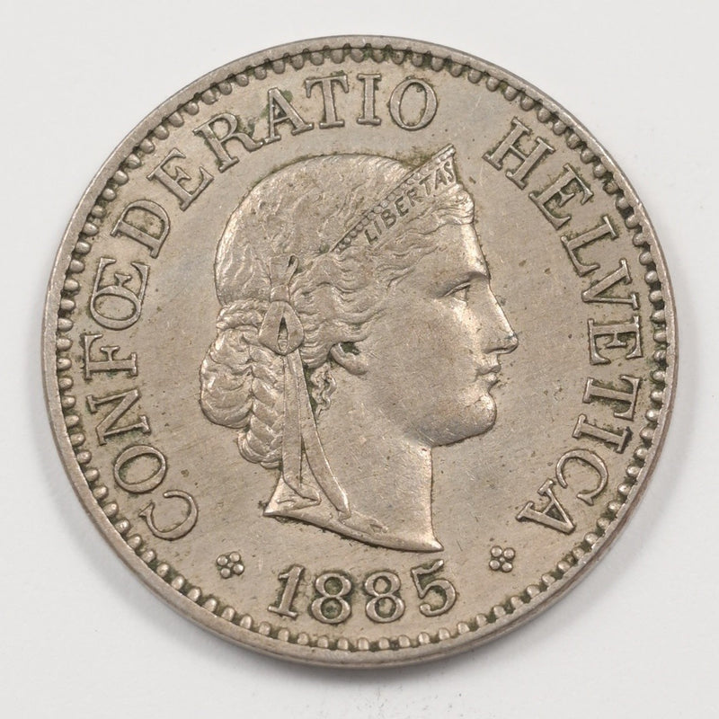 Switzerland 1885-B Helvetica 10 Rappen P9043220