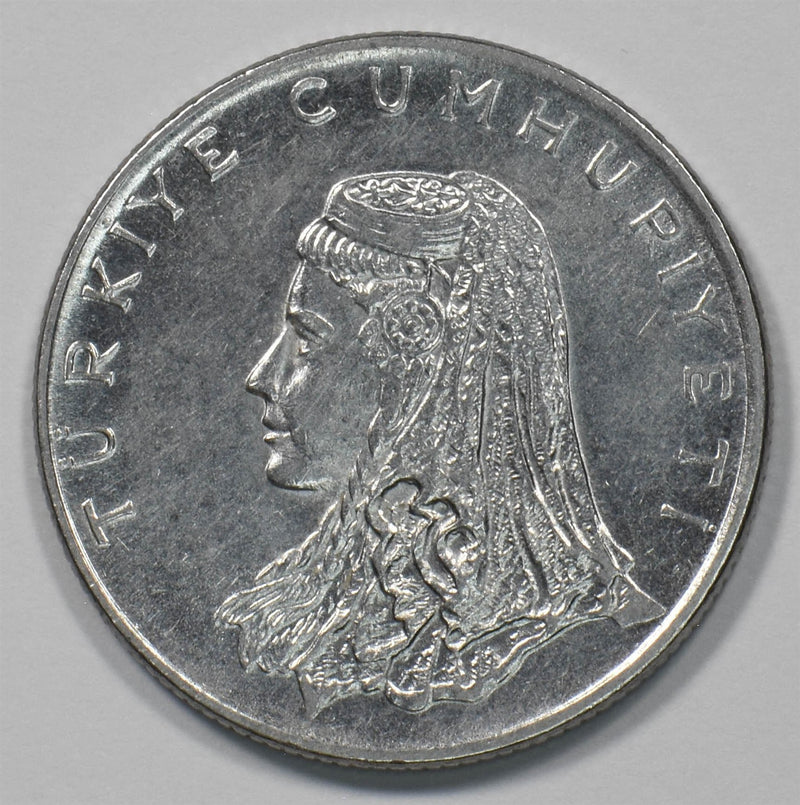 Turkey 1974 50 Kurus Anatolic Bride's Head P902822 combine shipping0
