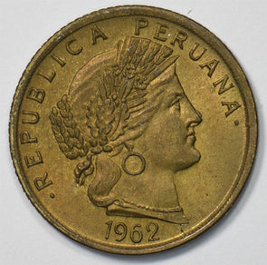Peru 1962 10 Centavos Bust of Ceres P903521 combine shipping0