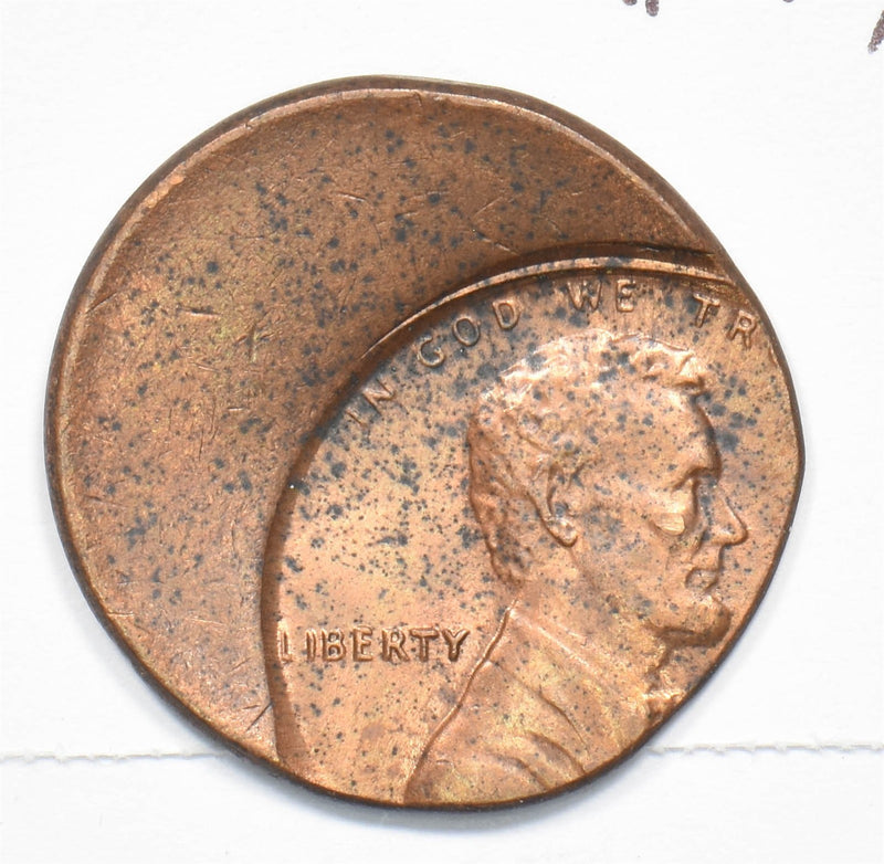1959-2008 Lincoln Memorial Cent 40% Off-Center Struck P1913330