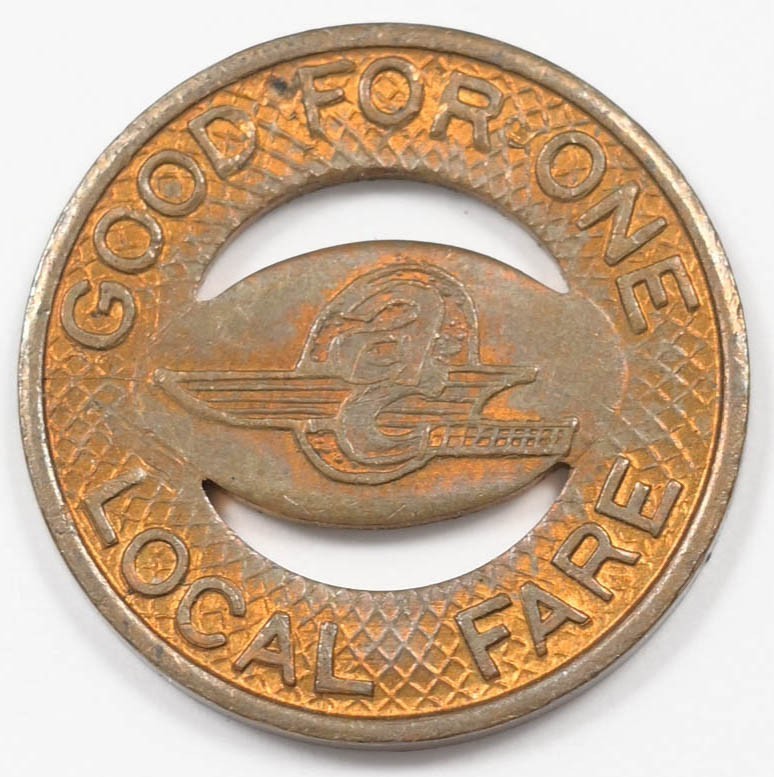 US 1961 Token/Medal Good For One Local Fare P904585 combine shipping0