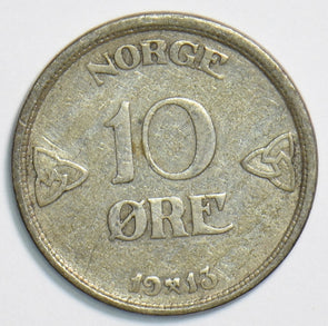 Norway 1913 10 Ore P190047 combine shipping1