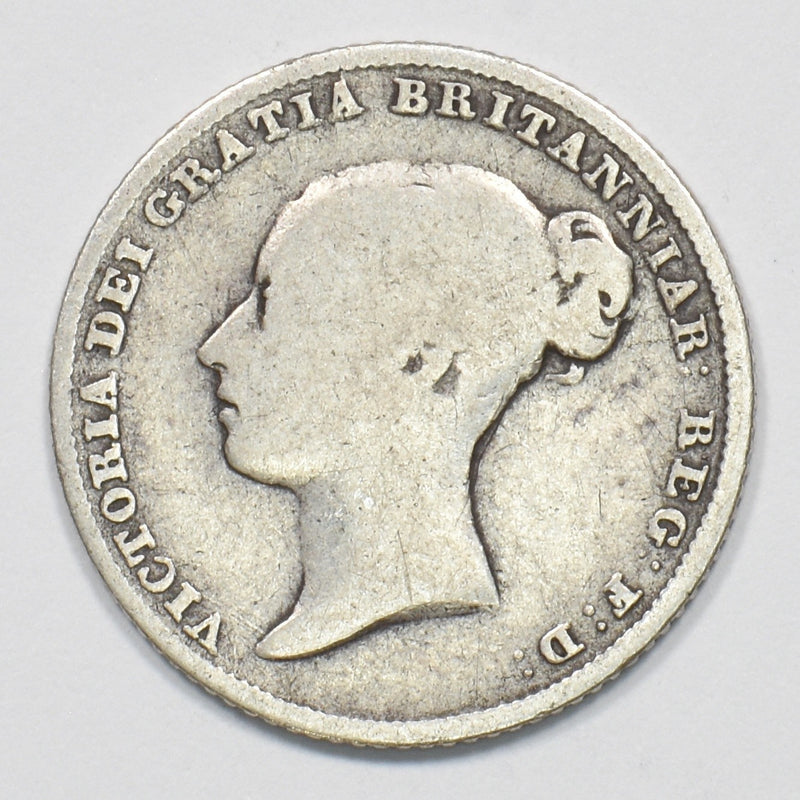 Great Britain 1853 Victorian 6 Pence Silver P1511120
