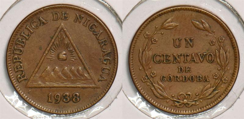 Nicaragua 1938 Centavo P290155 combine shipping0