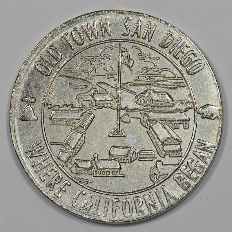 Old Town San Diego Souvenir Token P9025430