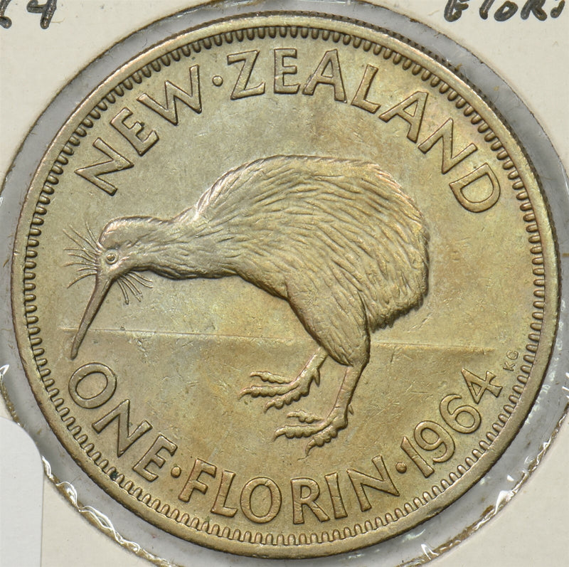 New Zealand 1964 Florin Kiwi Bird animal P900420 combine shipping0