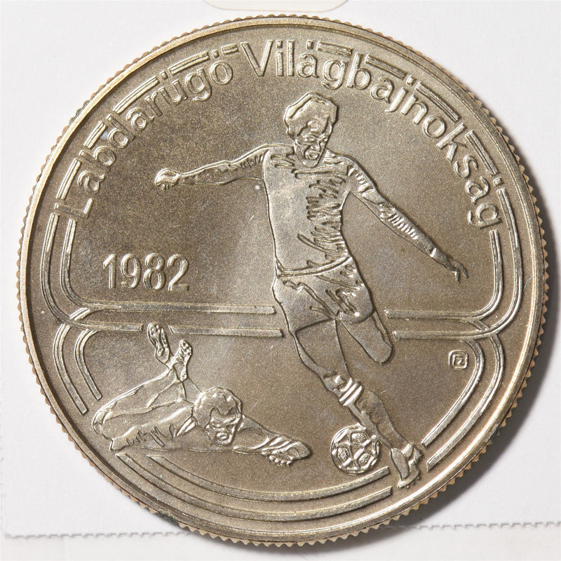 Hungary 1982-BP FIFA World Cup 100 Forint Proof P1910660