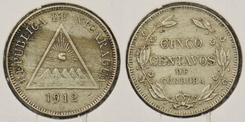 Nicaragua 1912 H 5 Centavos P290371 combine shipping0