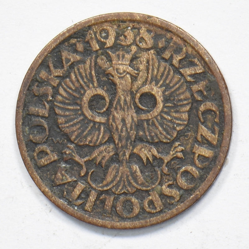 Poland 1938 Second Republic Grosz P151015 EF0