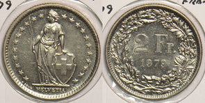Switzerland 1979 2 Francs P150096 combine shipping0