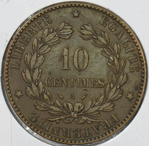 France 1888 A 10 Centimes P190528 combine shipping1