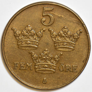 Sweden 1930 5 Ore P290024 combine shipping1