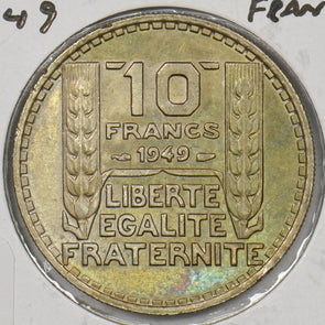 France 1949 10 Francs P190324 combine shipping2