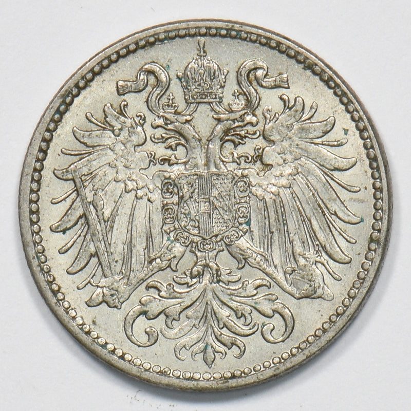 Austria 1909 Francis Joseph I 10 Heller P1510750