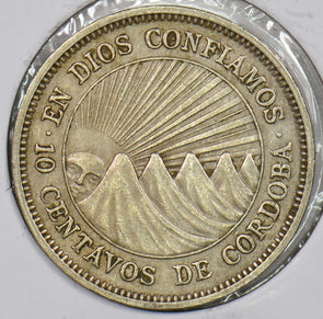 Nicaragua 1964 10 Centavos P290386 combine shipping2