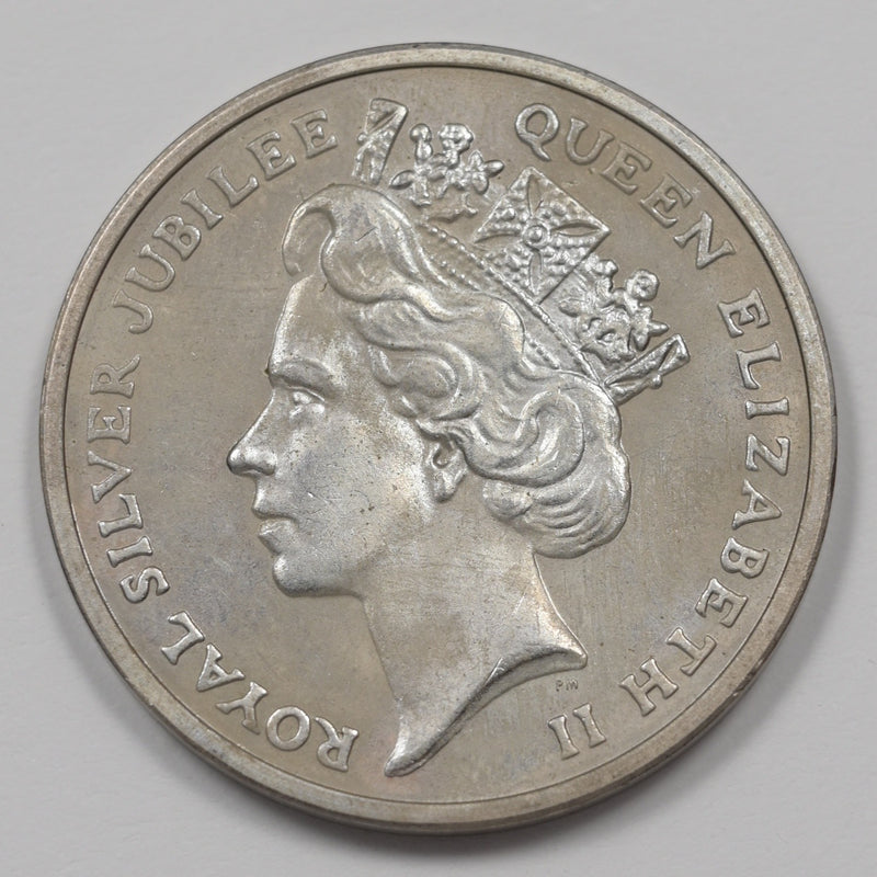 Hong Kong 1952-1977 Queen Elizabeth-Clad Jubilee Commemorative Proof P1513400