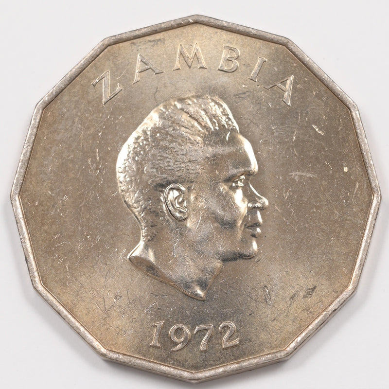 Zambia 1972 Kenneth Kaunda- FAO 50 Ngwee P2402470