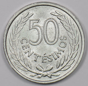 Uruguay 1965 50 Centesimos P190277 combine shipping2