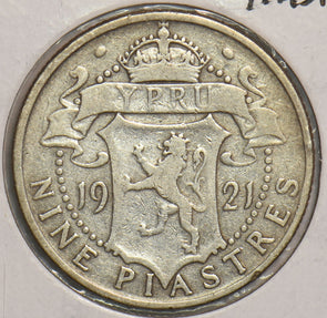 Cyprus 1921 9 Piastres P240023 combine shipping2