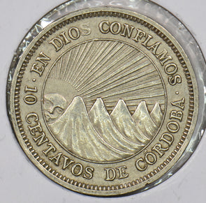 Nicaragua 1964 10 Centavos P290391 combine shipping2