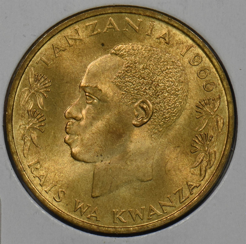 Tanzania 1966 20 Senti Julius Kambarage Nyerere P150841 combine shipping0
